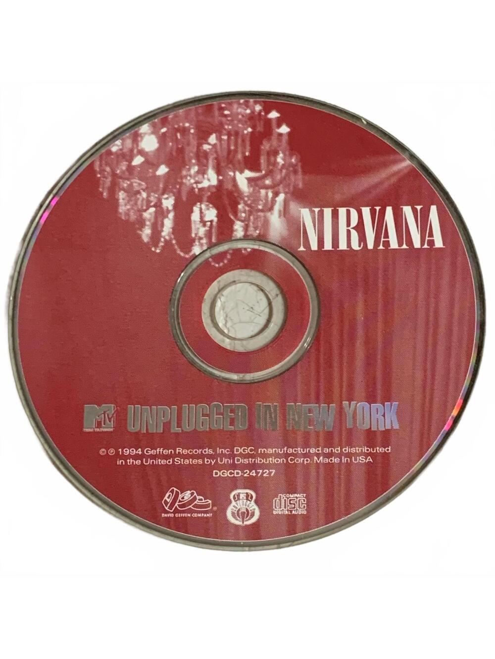 Nirvana MTV Unplugged in New York CD 1994 Live Acoustic Album Grunge